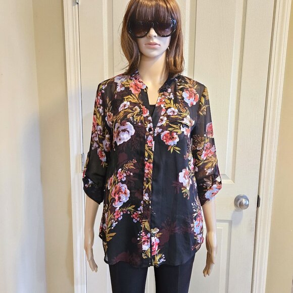 KUT FROM THE KLOTH, Long sleeve floral blouse - Picture 3 of 11
